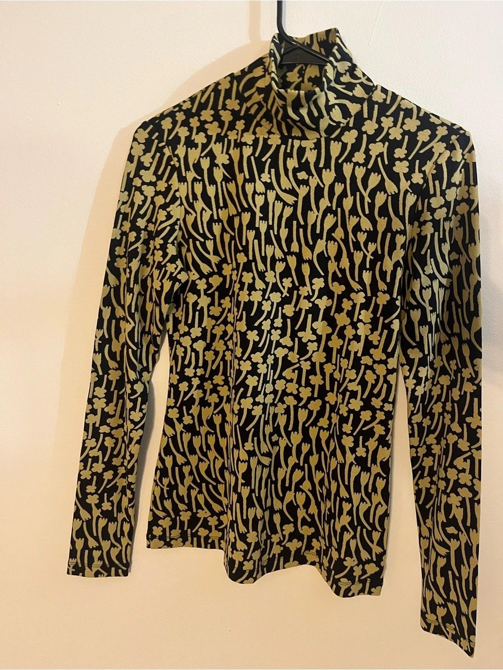 LIKE NEW Marimekko Jäkälä Tuulahdus Jersey Turtleneck Size Medium